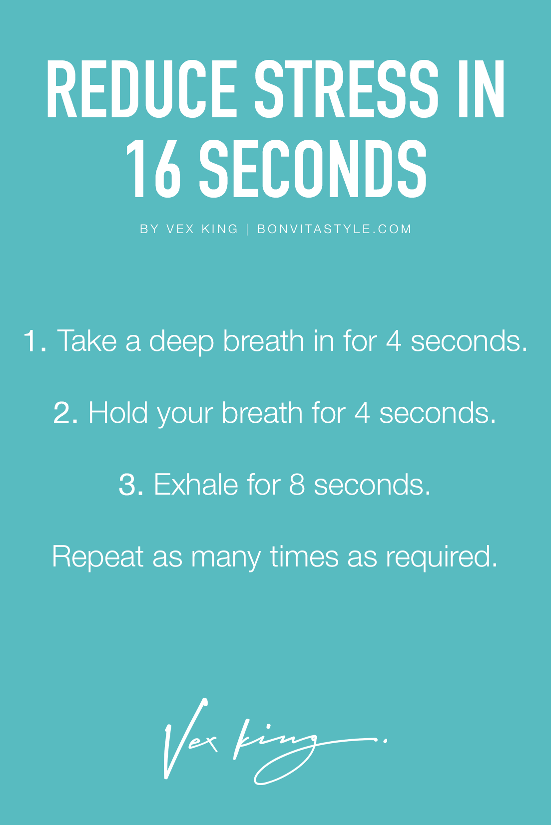 A Trick To Reduce Stress In Only 16 Seconds! Works Great For ...